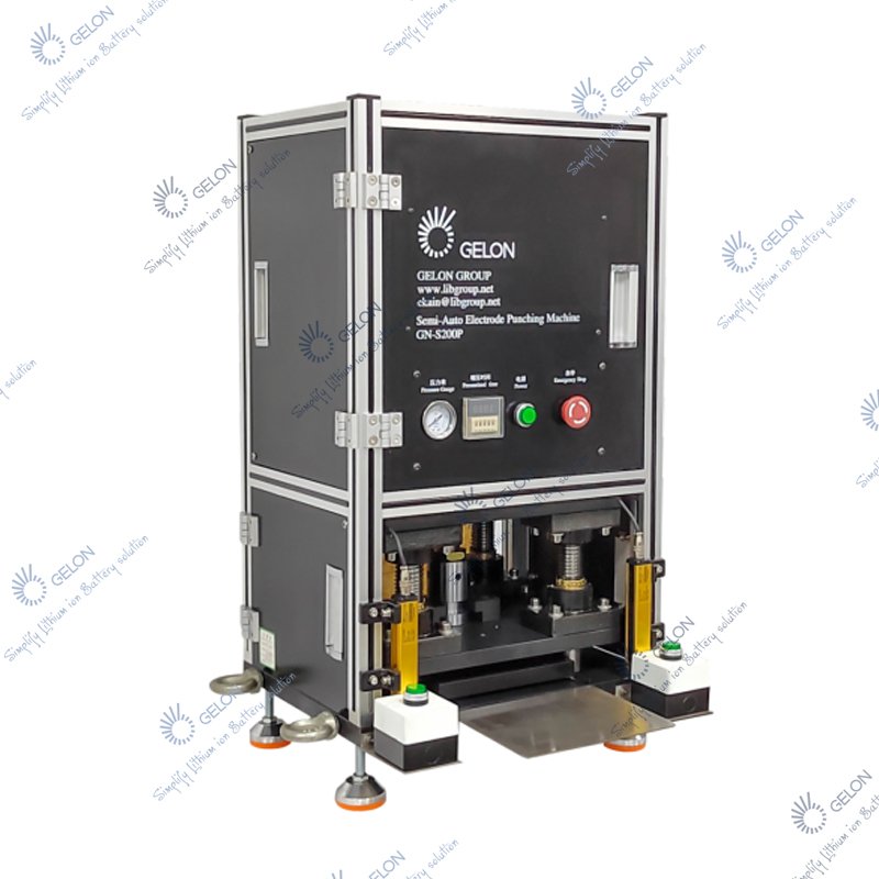 Semi-Auto Electrode Punching Machine