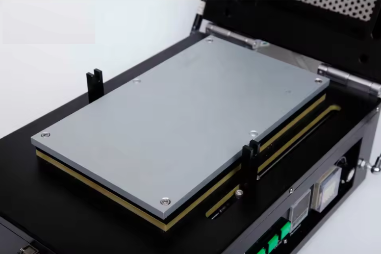 Vacuum aluminum plate on GN-VC25H coating machine for substrate adsorption during film application